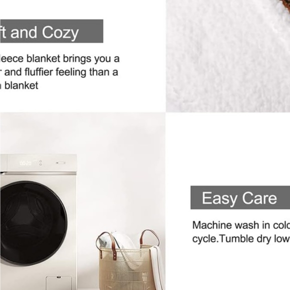 BNWT IN PACKAGING OUIJA FLEECE SHERPA THROW - Picture 9 of 10